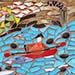 Thumbnail of river scene in mosaic